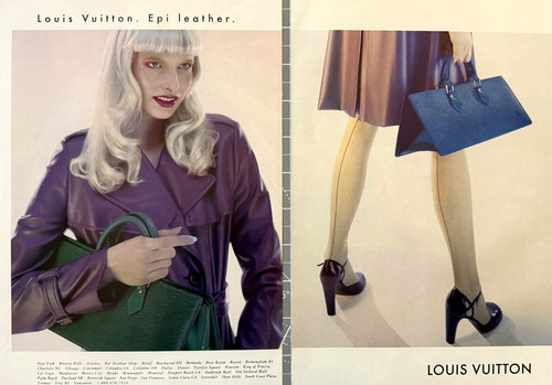 Louis vuitton page print - louis, 2-page