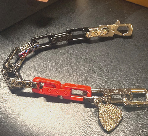 Bracciale catena monogramma