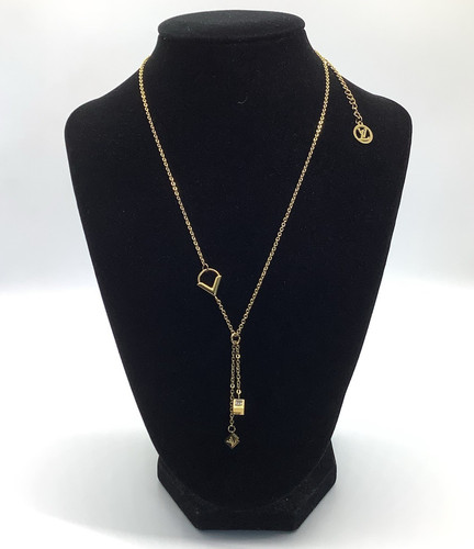 Gold louis vuitton marked - gold,